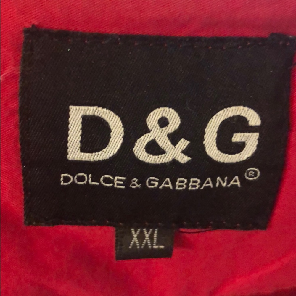 Women’s Red Dolce & Gabbana Trench Coat Jacket